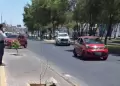 Arequipa: Lamentable! Taxista hace caer de cabeza a adulto mayor y se da a la fuga