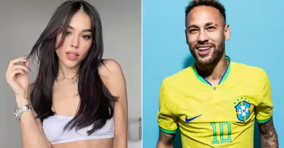 Danna Paola revela romance con Neymar.