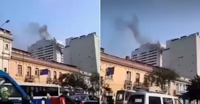 Incendio en Cercado de Lima.