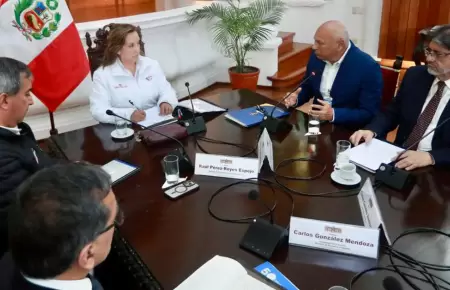 Dina Boluarte y alcaldes de Lima se reunieron en Palacio de Gobierno.