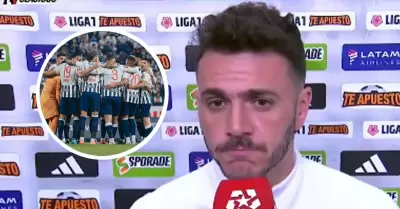 Mariano Soso reaccion al empate entre Alianza Lima y Melgar.