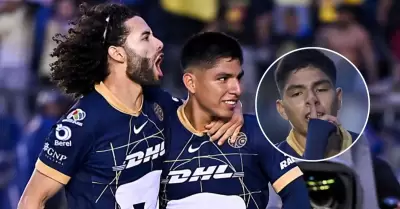 Piero Quispe anot el nico gol en la victoria de Pumas UNAM