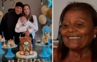 Ana Paula Consorte y Paolo Guerrero celebraron cumplemes de su hijo: Doa Peta estuvo presente