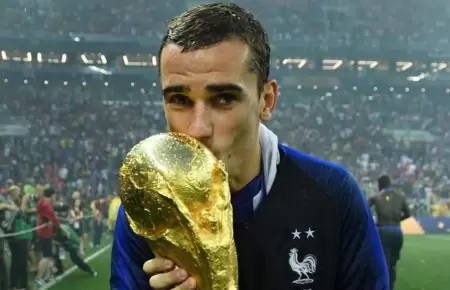 Antoine Griezmann se coron campen del mundo con Francia en Rusia 2018.