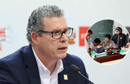 Morgan Quero anunci el presupuesto del Minedu para el 2025