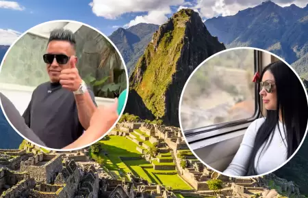 Cueva y La Franco juntos en Machu Picchu?