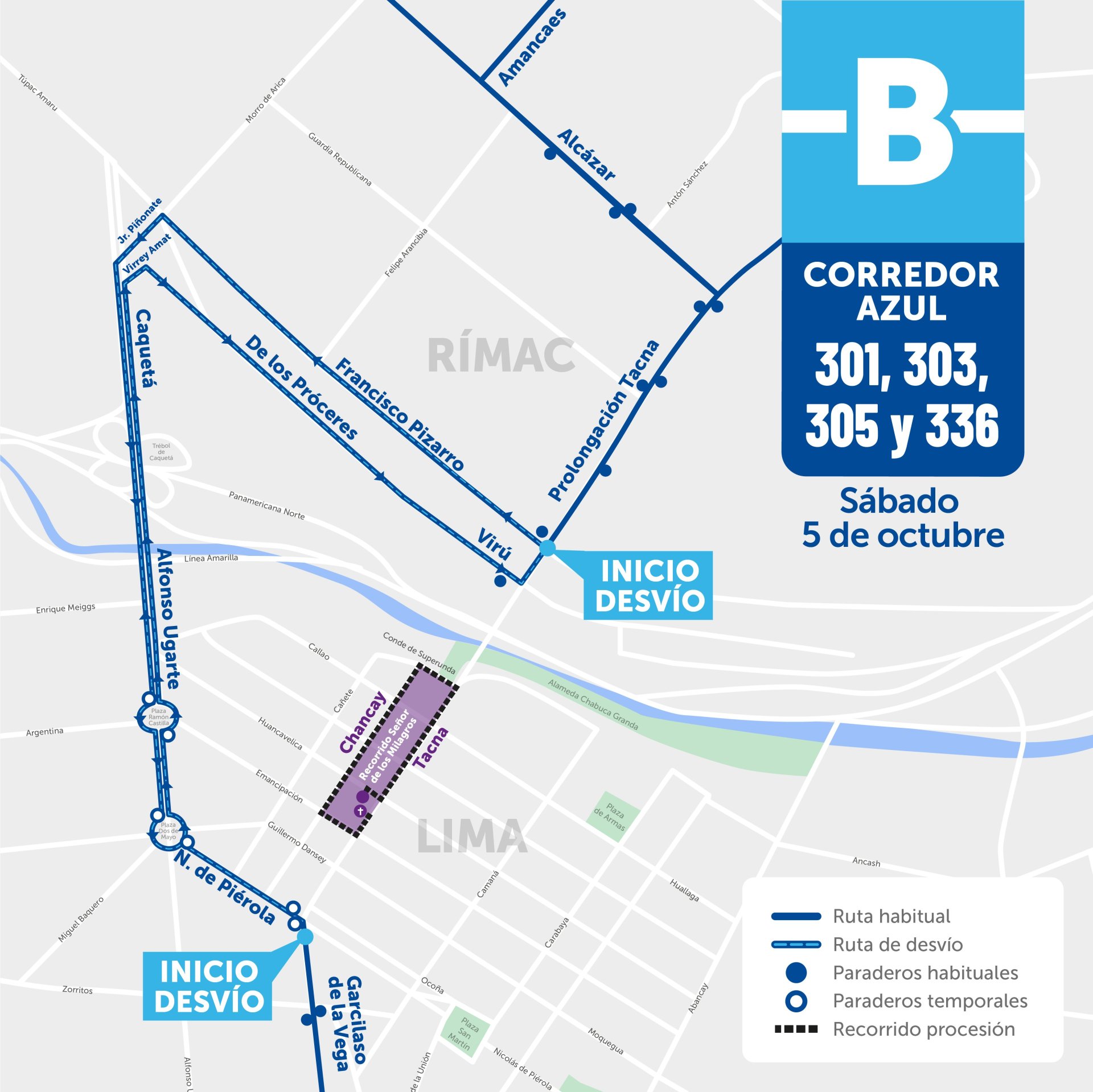 Corredor Azul