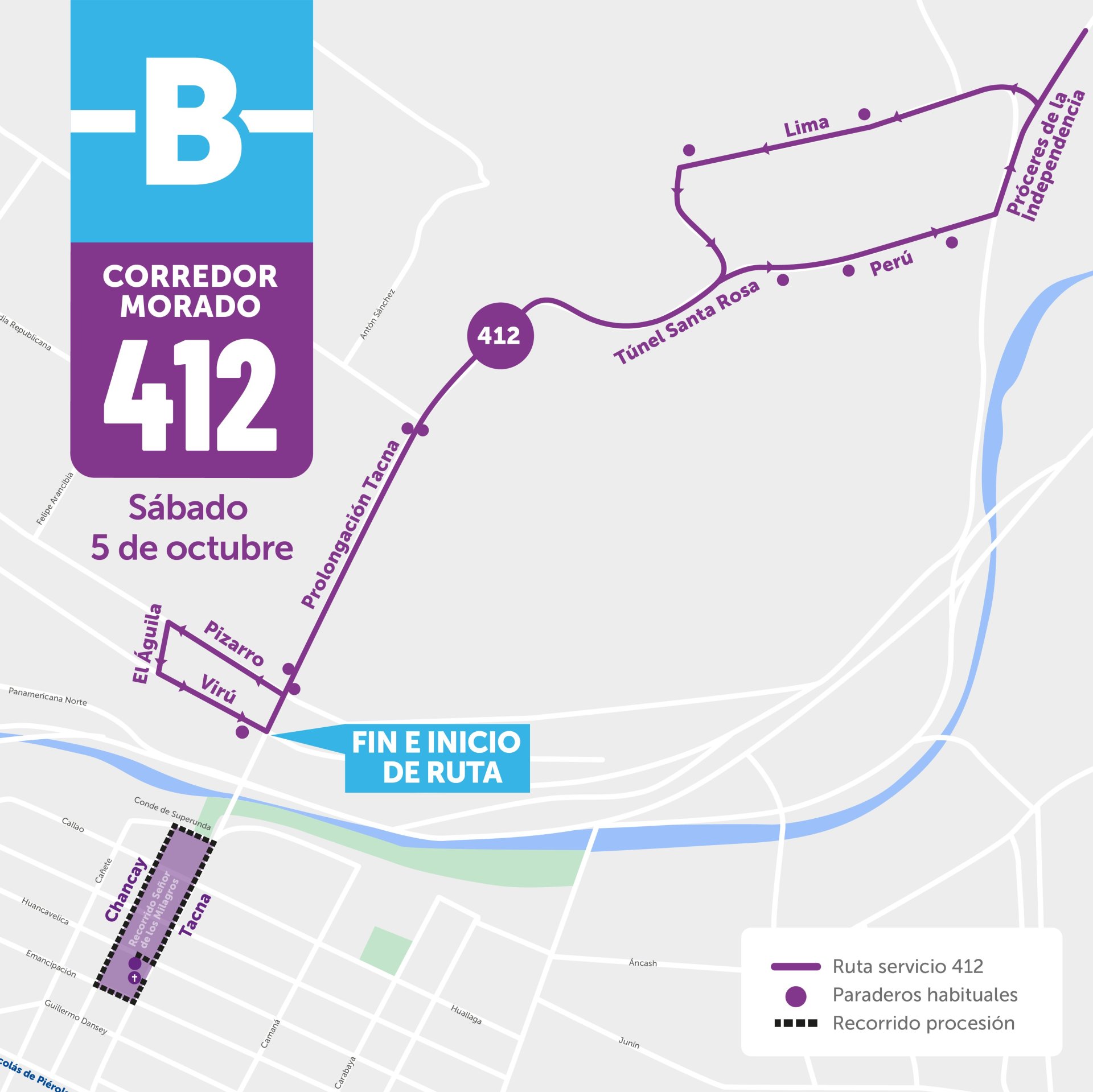 Corredor Morado