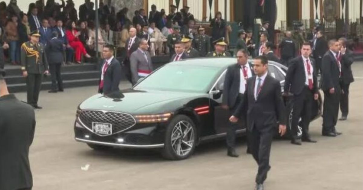 Dina Boluarte Chofer del 'cofre' dejó a la presidenta en el condominio