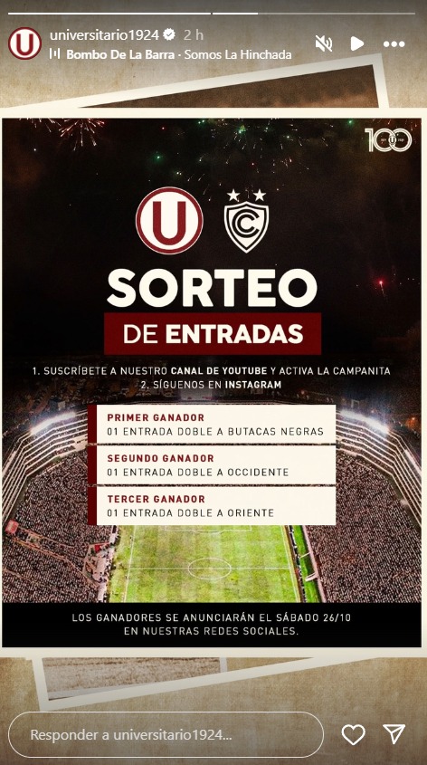 Universitario lanza tremenda sorpresa para los hinchas.