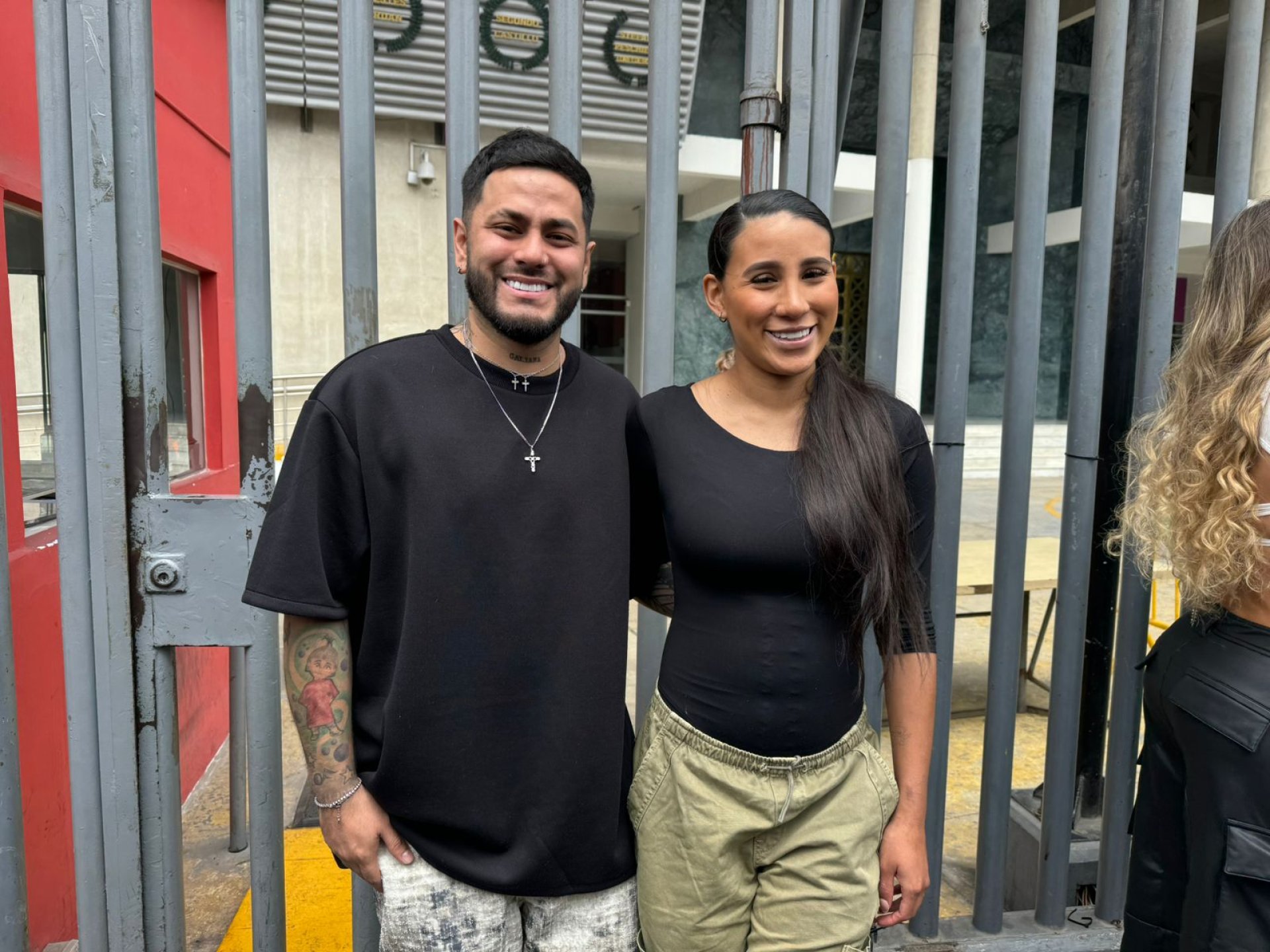 Samahara Lobatón y Bryan Torres