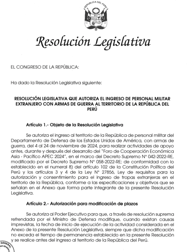 Resolucin Legislativa