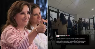 Saludo de Presidencia por Da del Periodista.