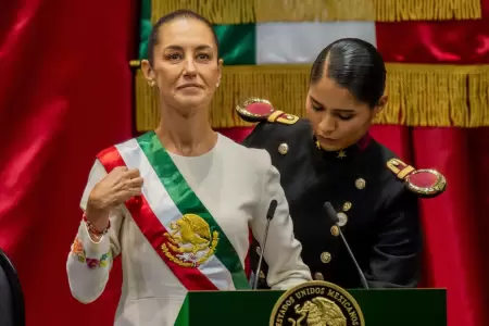 Claudia Sheinbaum jurament como presidenta de Mxico.