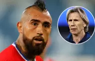 Arturo Vidal 'DISPAR' contra Ricardo Gareca por su ausencia en Eliminatorias: "Hay alguno mejor que yo?"