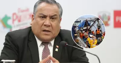 Gustavo Adrianzn desmiente pesca ilegal de embarcaciones extranjeras