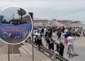 Protesta en Tacna: Pescadores artesanales bloquearon carretera Costanera Sur