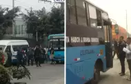 Paro de transportistas: Grupos de choferes bajan a la fuerza a pasajeros en el Callao