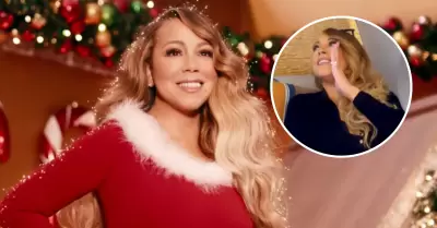 Mariah Carey adelanta la temporada navidea.