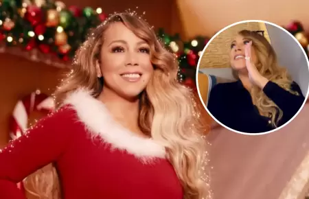 Mariah Carey adelanta la temporada navidea.