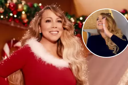 Mariah Carey adelanta la temporada navidea.