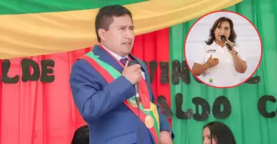 Alcalde de Pataz responde a Dina Boluarte.