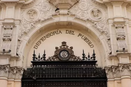 Defensora del pueblo sobre organizaciones criminales