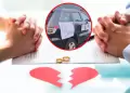 Mujer celebra su DIVORCIO y sorprende en redes con peculiar mensaje en su auto: "Al fin liberada"