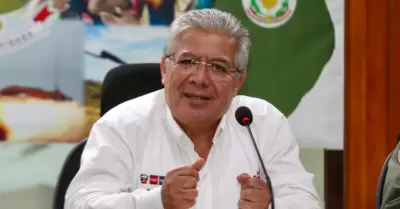 Ministro de Defensa, Walter Astudillo.