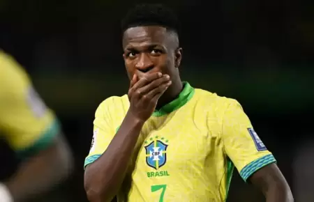 Brasil confirma la baja de Vinicius Junior para los duelos ante Chile y Per.