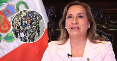 Dina Bolaurte hizo un llamado a los transportistas que paralizarn este 23 de oc