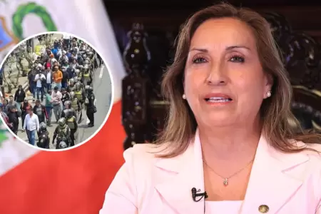 Dina Bolaurte hizo un llamado a los transportistas que paralizarn este 23 de oc