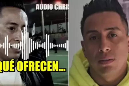 Christian Cueva estara pidiendo dinero a cambio de soltar audio de nana de sus