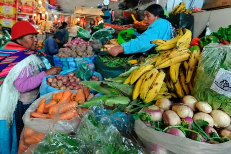 Escasez de alimentos en Bolivia.