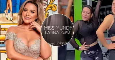 Florcita Polo quiere ser Miss Mundo Latina Per.