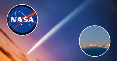 La NASA destac fotografa peruana de 'cometa del siglo'.