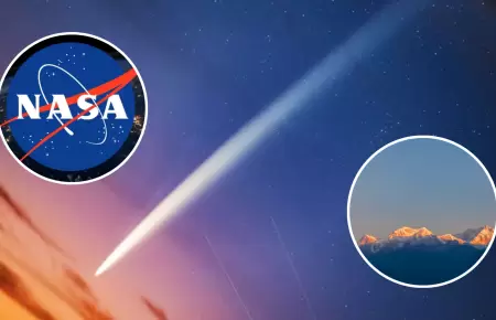 La NASA destac fotografa peruana de 'cometa del siglo'.