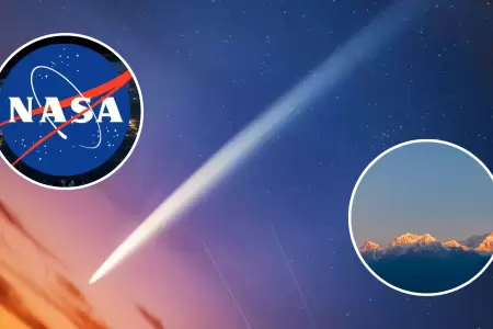 La NASA destac fotografa peruana de 'cometa del siglo'.