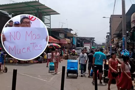 Mercados de Puente Piedra se unen al paro de transportistas.