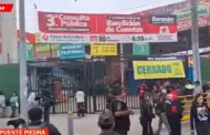 Mercado Huamantanga: Comerciantes cierran centro de abastos y REALIZAN PLANTN en exteriores