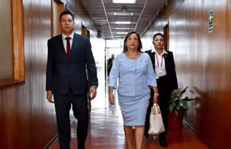 Dina Boluarte no ir a Fiscala