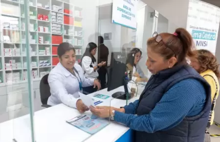 Minsa contina atencin en hospitales de Lima.