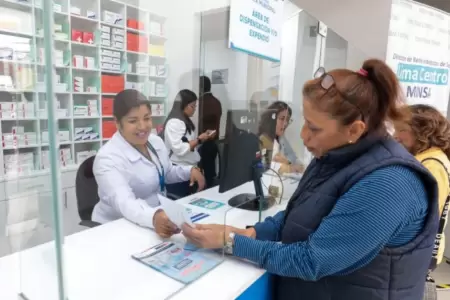 Minsa contina atencin en hospitales de Lima.