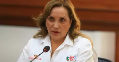 Dina Boluarte manifiesta que "el Per no se detiene".