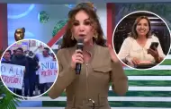 Janet Barboza arremete contra el gobierno en medio del paro nacional: "Viven en un mundo paralelo"