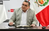 Ministro del Interior afirma que el estado de emergencia s funciona: "Acaso no han visto?"