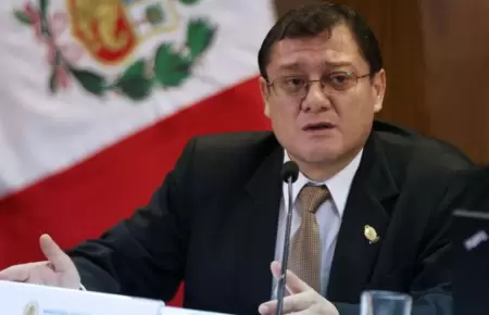 Jorge Chvez Cotrina, fiscal coordinador contra la Criminalidad Organizada.