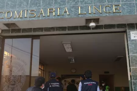 Acusan a fiscal de agredir a polica en comisara de Lince.