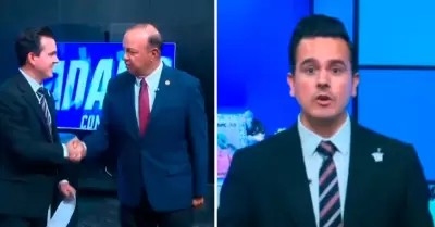 Conductor de televisin fue despedido en vivo.