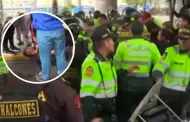 Paro de transportistas: Terrible! Manifestante se desmaya en plena movilizacin en Lima Norte